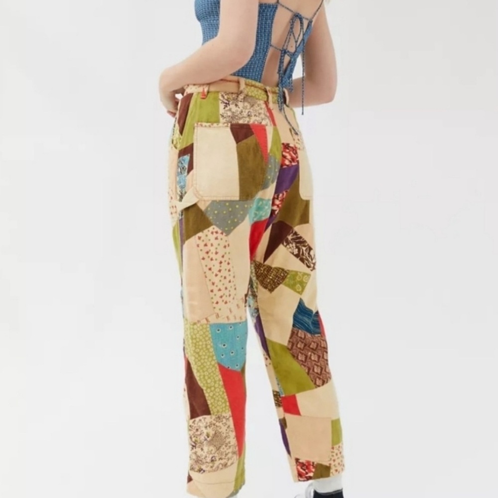 Urban outfitters Kimchi Blue patchwork pants SMALL